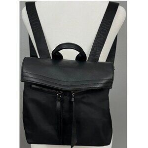 BOTKIER TRIGGER MINI BLACK NYLON BACKPACK has multiple compartments